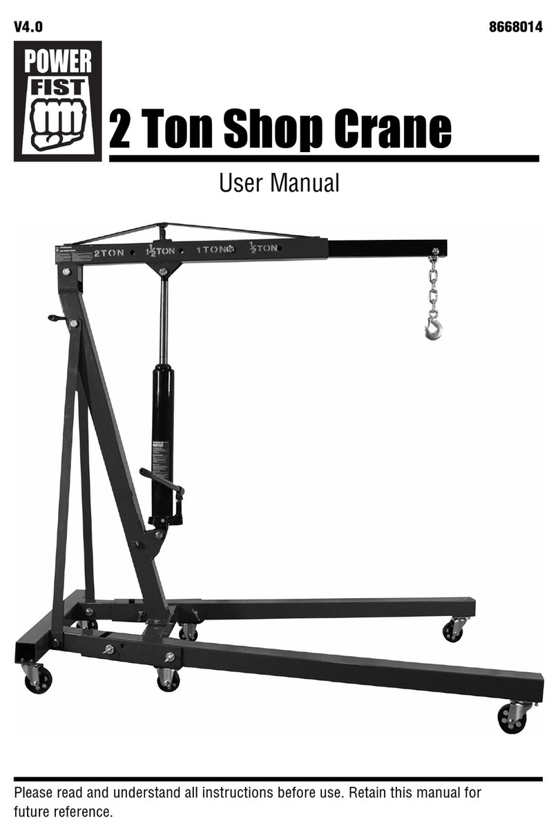 Power Fist 8668014 user manual