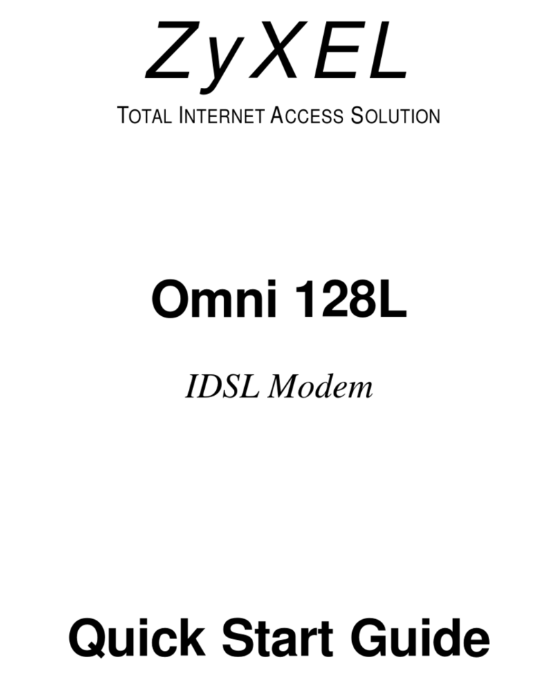 ZyXEL Communications Omni 128L quick start guide