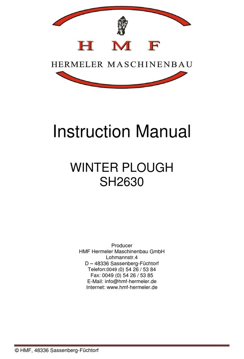 HMF SH2630 instruction manual