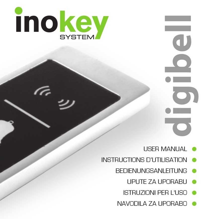 Inokey system digibell BT 802 user manual