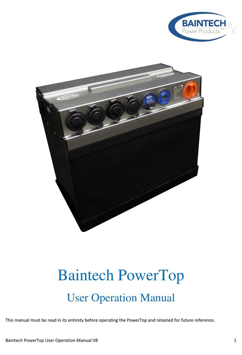 Baintech PowerTop User's operation manual