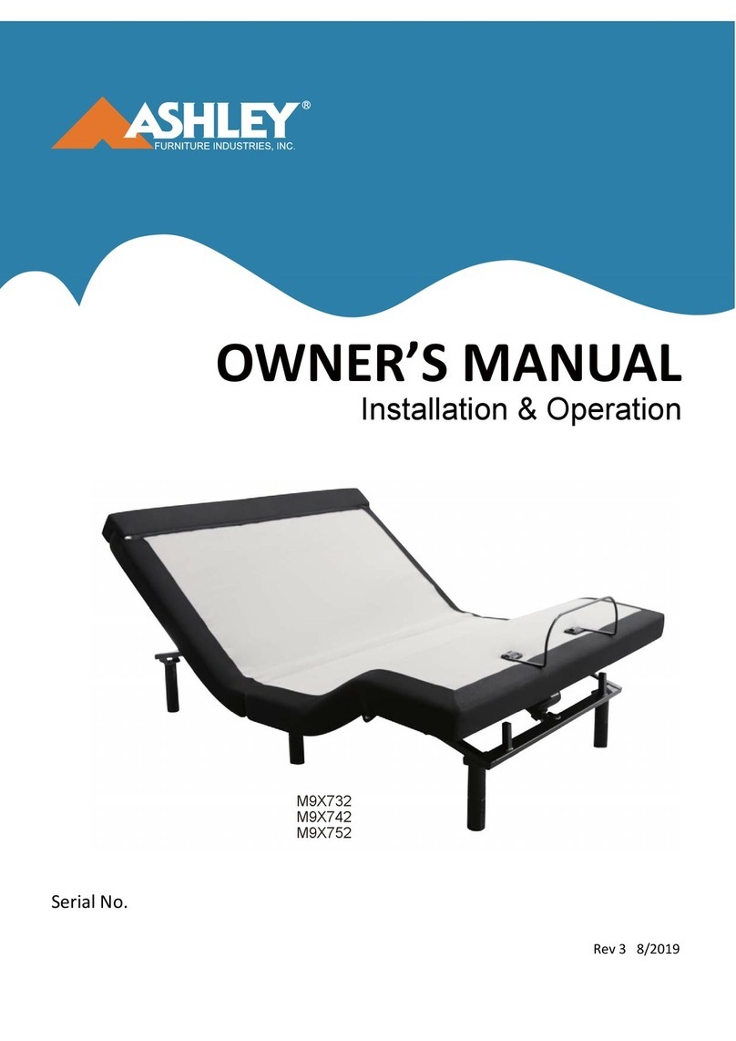 Ashley M9X732 User manual