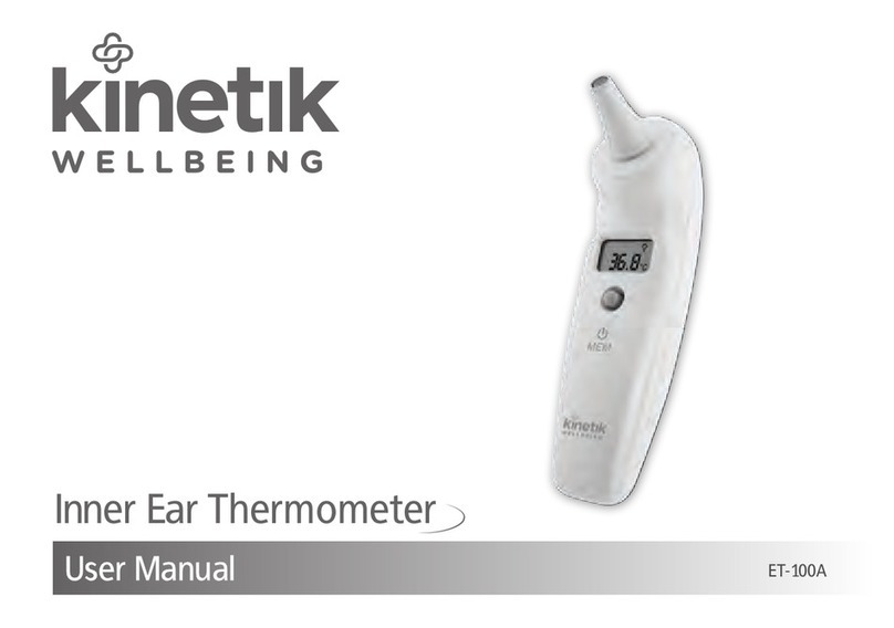 Kinetik Wellbeing ET-100A user manual