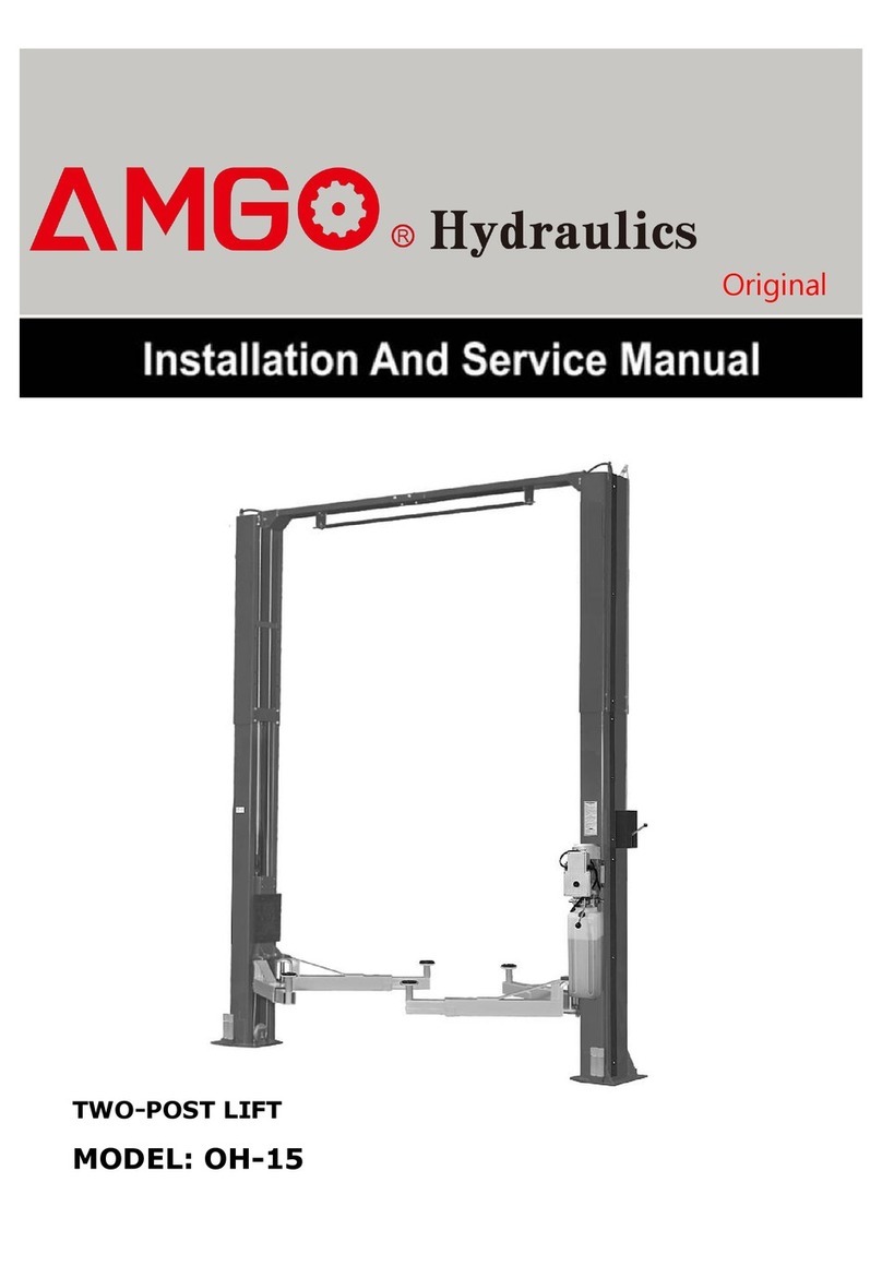 AMGO Hydraulics OH-15 Manual
