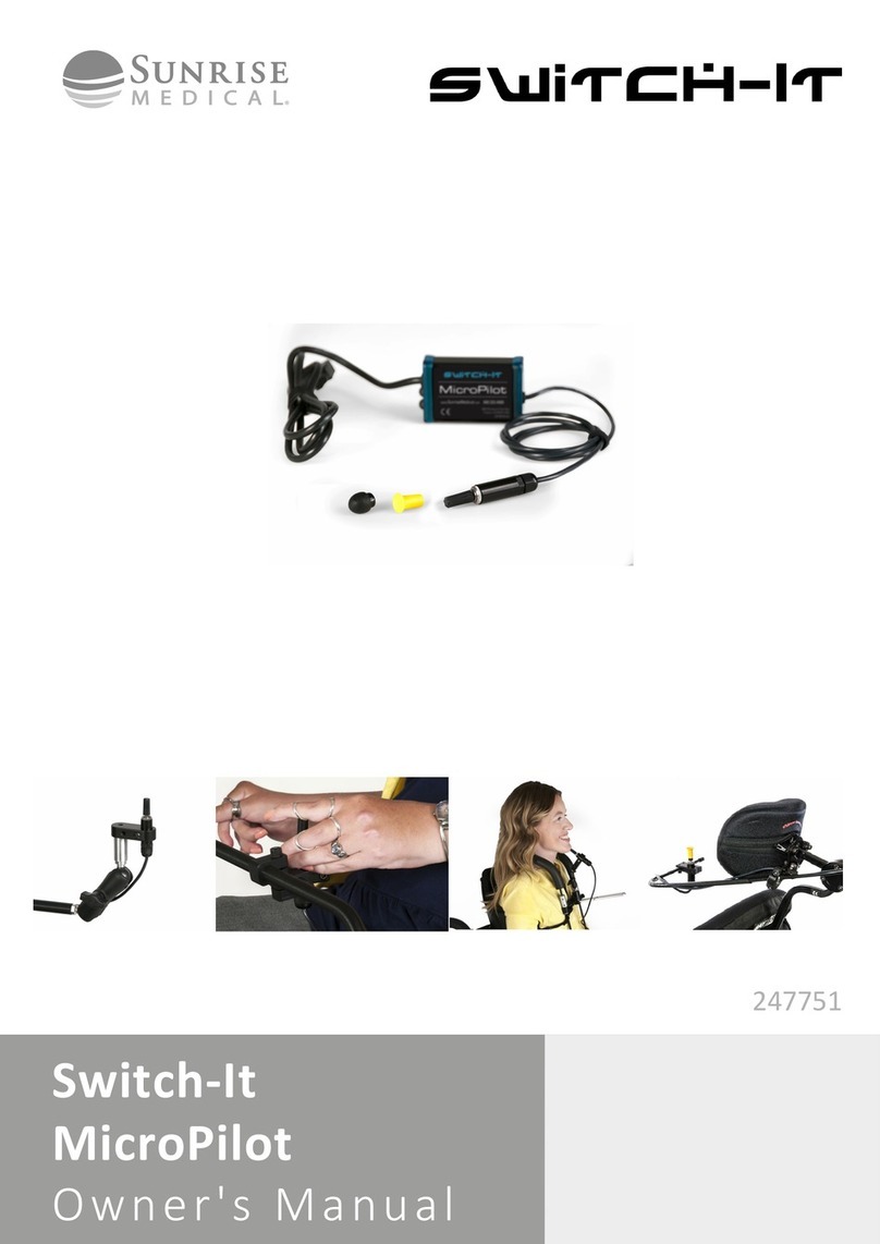 Sunrise Medical Switch-It MicroPilot User manual