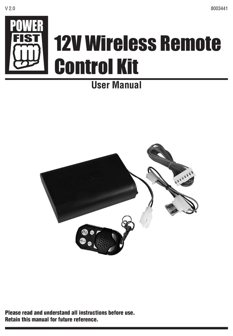 Power Fist 8003441 user manual