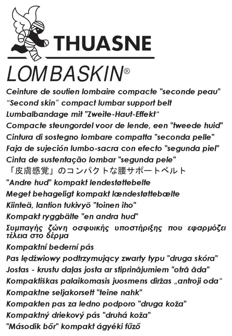 Thuasne LOMBASKIN 2686183 User manual