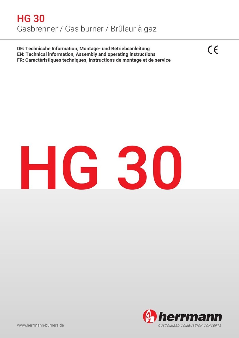herrmann HG 30 Technical information, Assembly and operating instructions herrmann HG 30 Technical information, Assembly and operating instructions