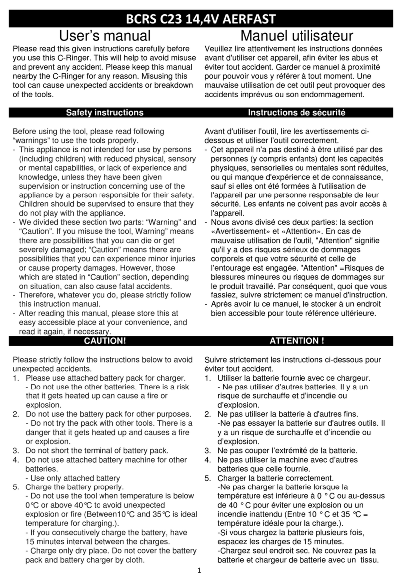 Aerfast BCRS C23-14V user manual