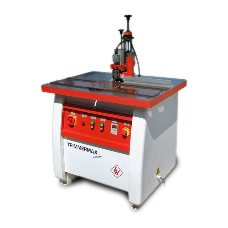Winter TRIMMERMAX DELUXE Operation manual Winter TRIMMERMAX DELUXE Operation manual