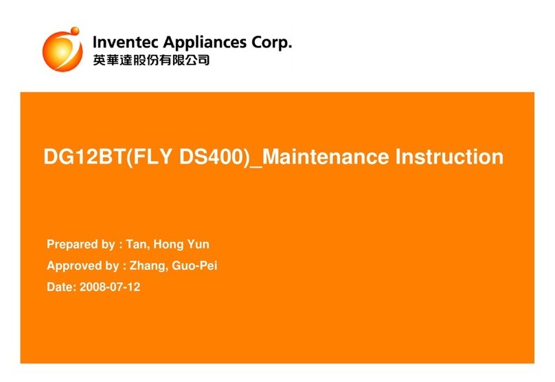 Inventec FLY DS400 Operating and maintenance instructions