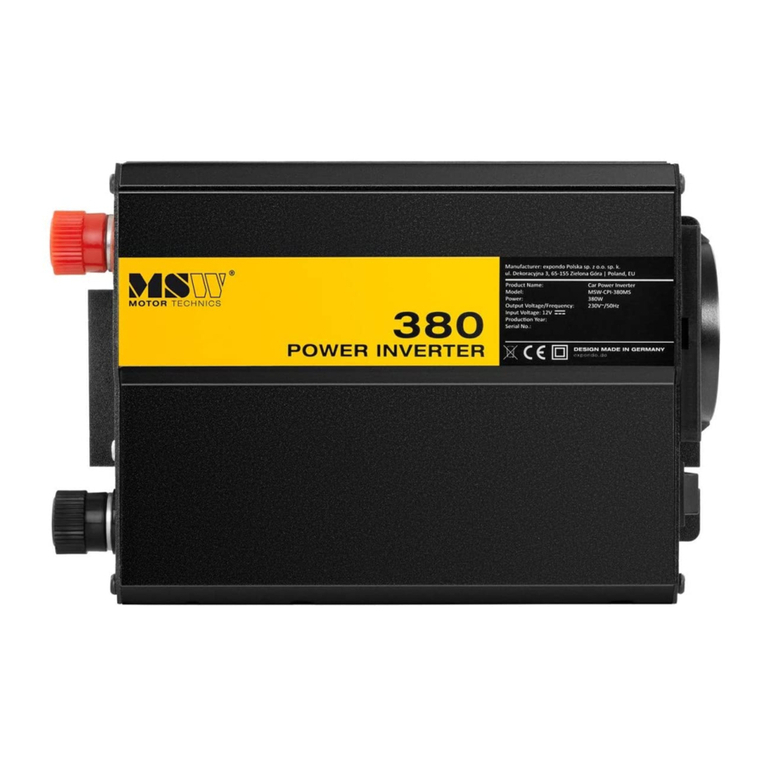 MSW MSW-CPI-380MS user manual