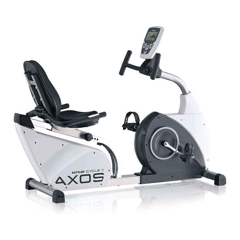Kettler Cycle R User manual