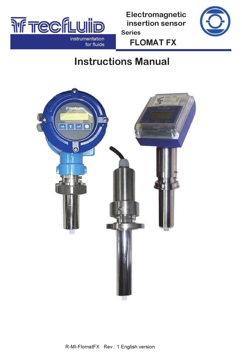 Tecfluid FLOMAT FX FlomatFX instruction manual