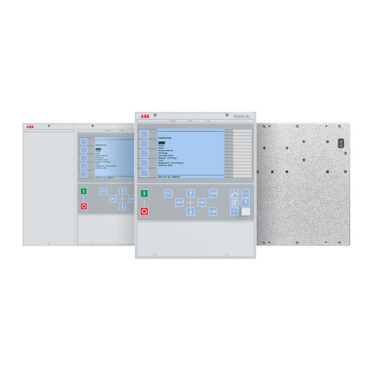 Hitachi ABB RELION REB500 Communication protocol manual