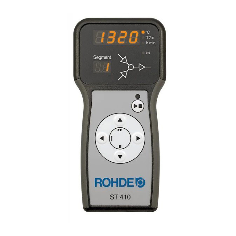 Rohde ST 410 instruction manual