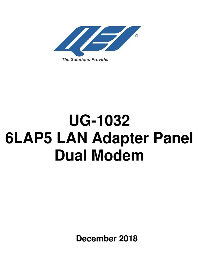 QEI UG-1032 User manual