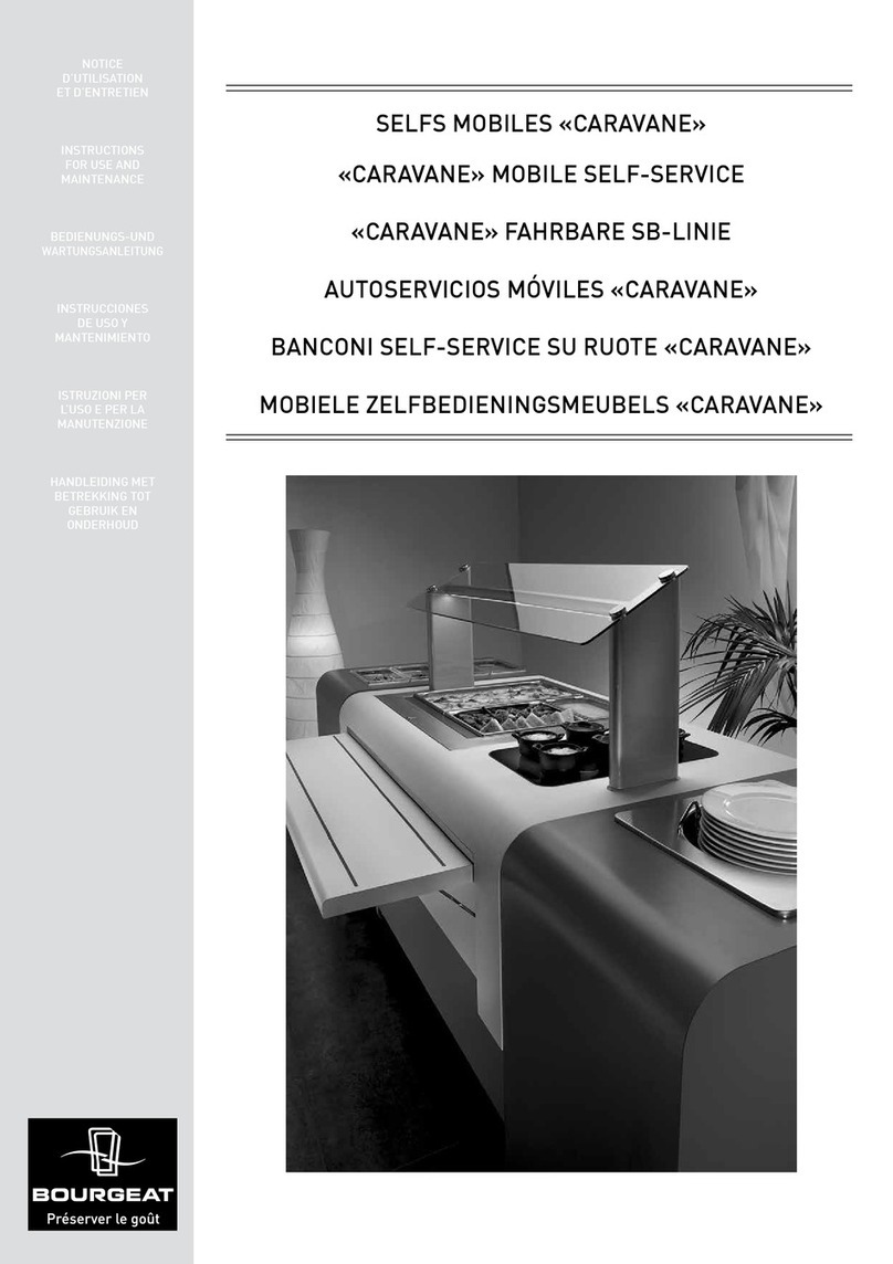 Bourgeat CARAVANE 856013 Instructions for use and maintenance