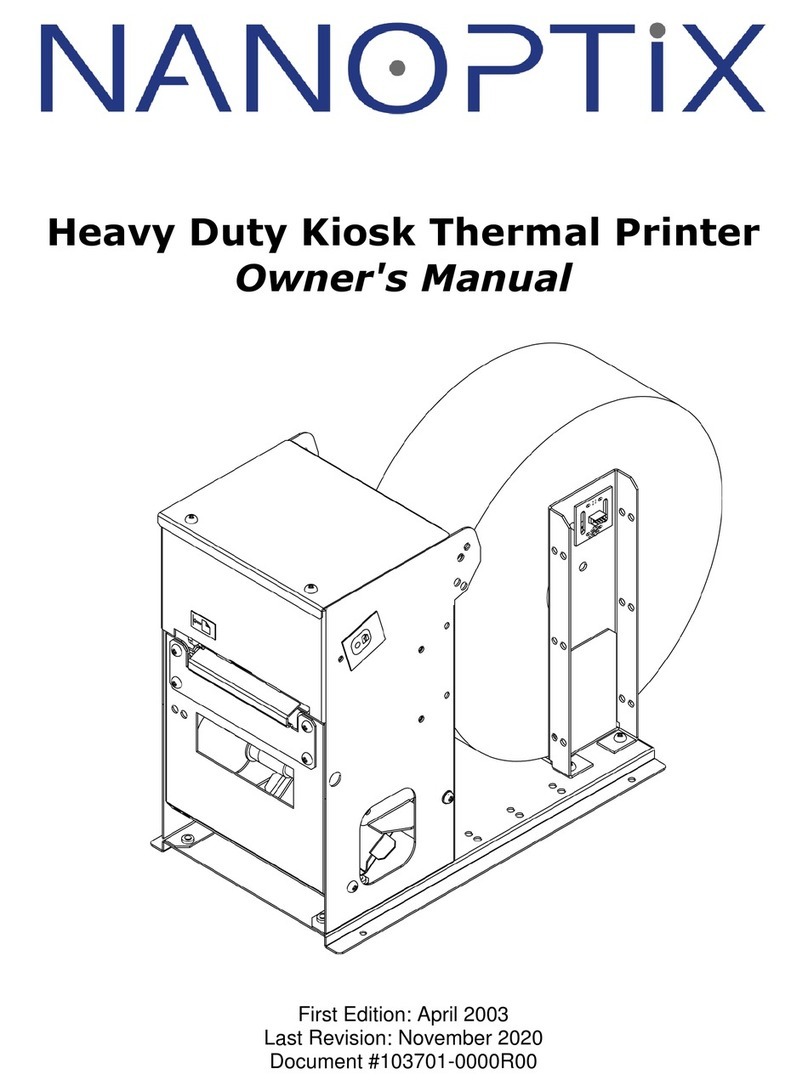 Nanoptix Heavy Duty Kiosk User manual