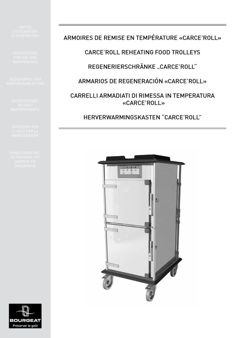 Bourgeat CARCE'ROLL Instructions for use and maintenance
