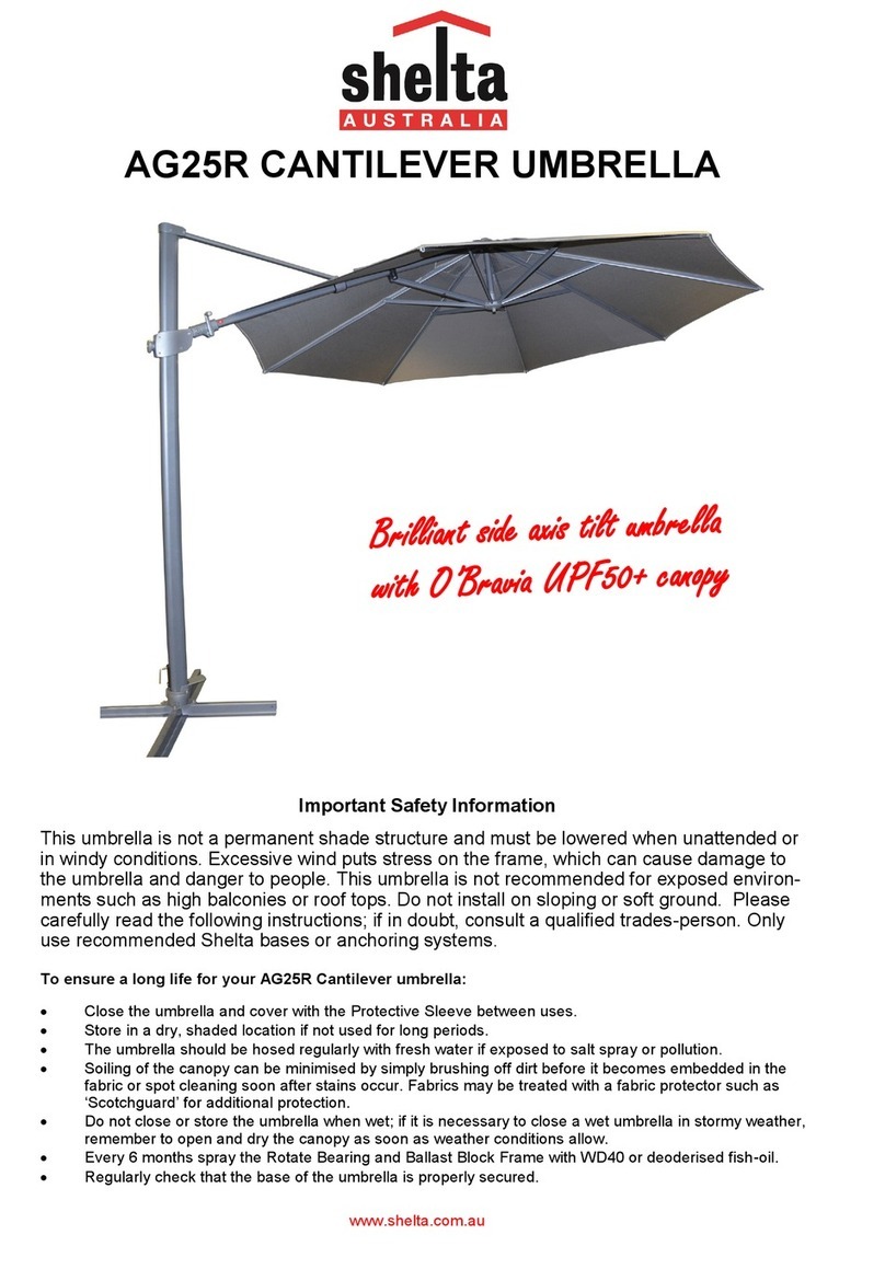 shelta AG25R User manual