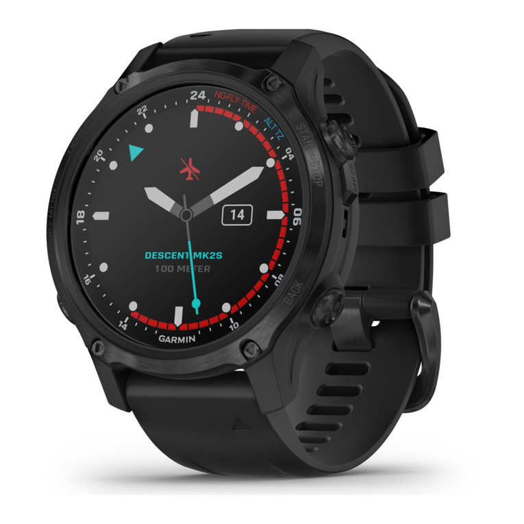 Garmin Descent Mk2s Quick start manual