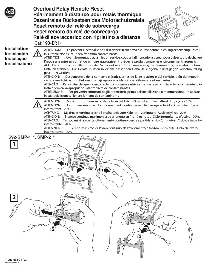 Rockwell Automation 592-SMP-1 User manual