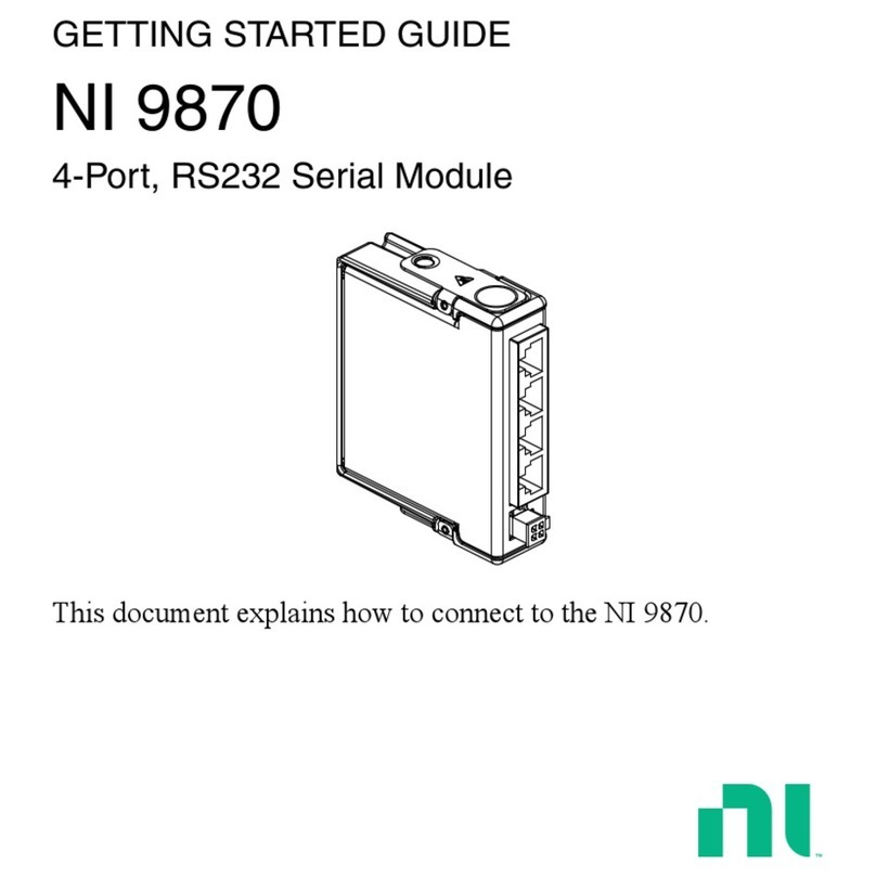 National Instruments NI 9870 User manual