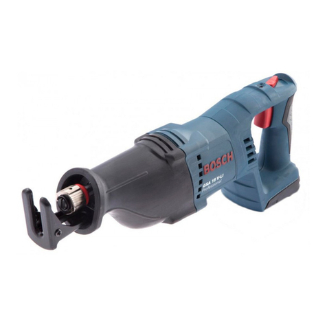 Bosch GSA 18 V-LI Original instructions