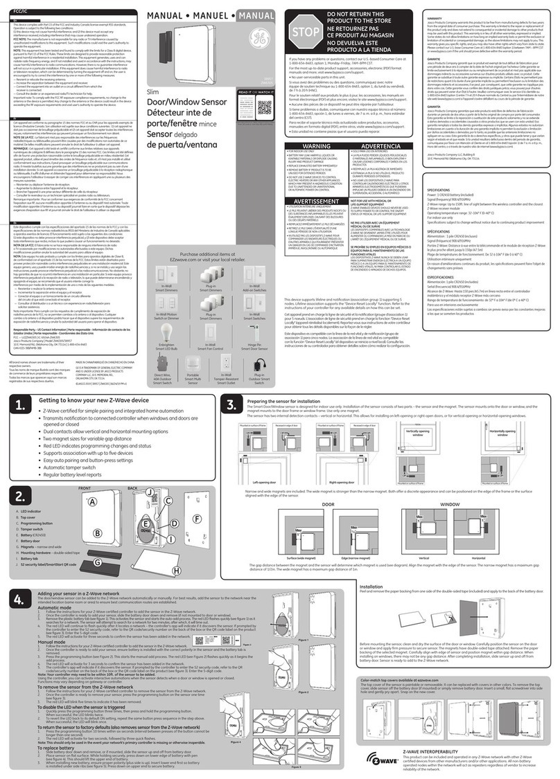 GE ZW6305 User manual GE ZW6305 User manual