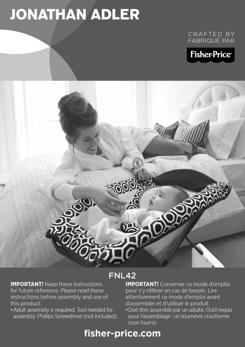 Fisher-Price Jonathan Adler FNL42 User manual