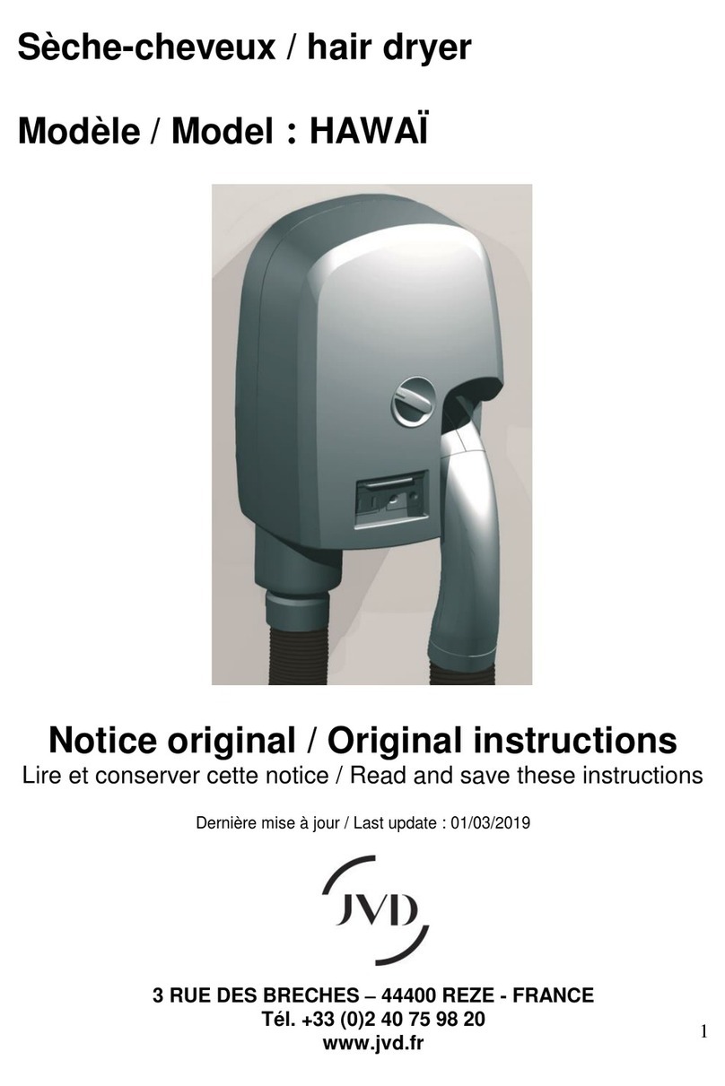JVD HAWAI Original instructions