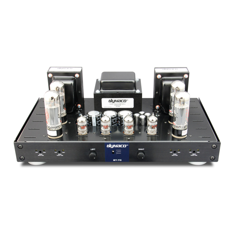 DYNACO ST-70 Installation and user manual