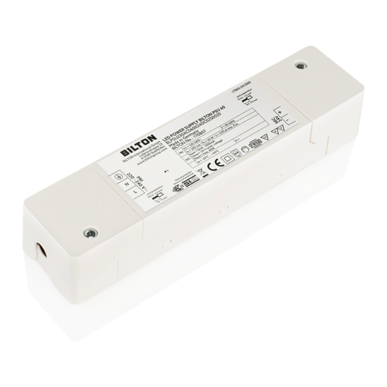 BILTON PSU 60 Original instruction manual