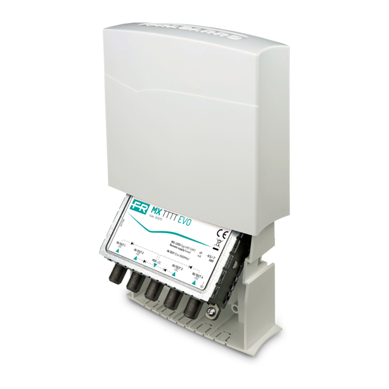 Fracarro MX EVO Series quick start guide