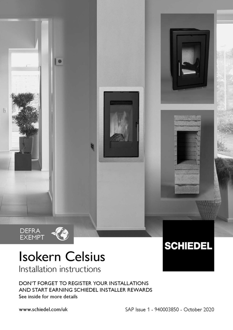 Schiedel Isokern Celsius installation instructions