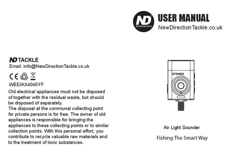 ND tackle Air Light Sounder user manual