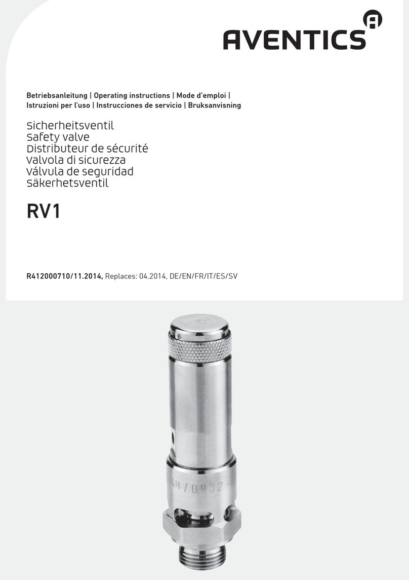 Aventics RV1 User manual