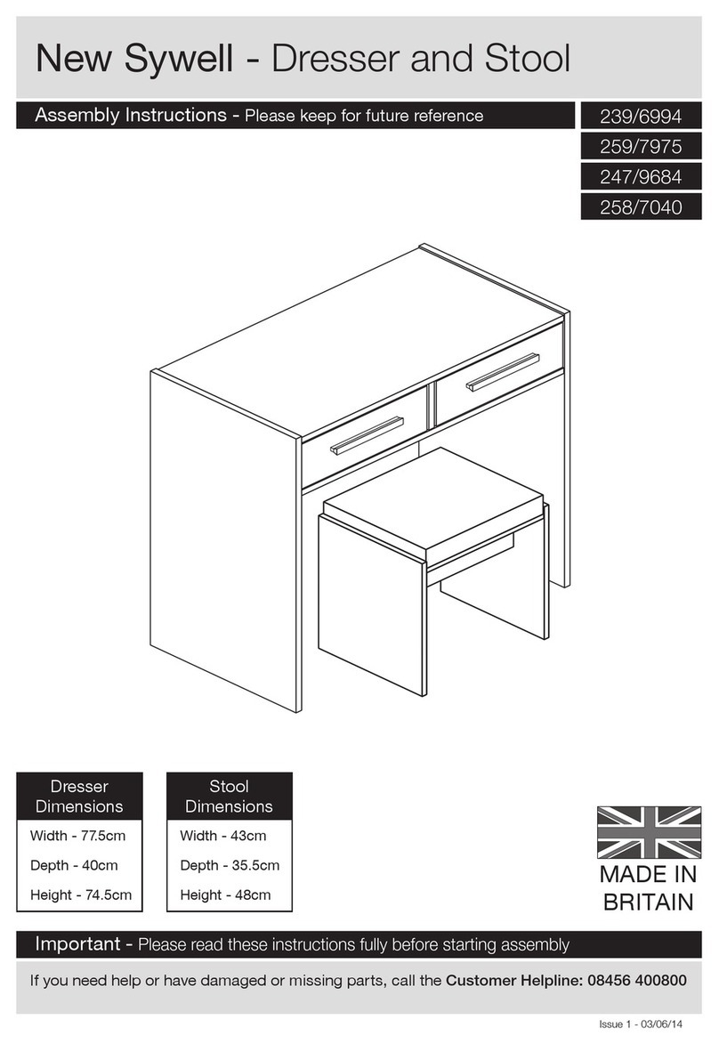 Argos New Sywell 239/6994 User manual Argos New Sywell 239/6994 User manual