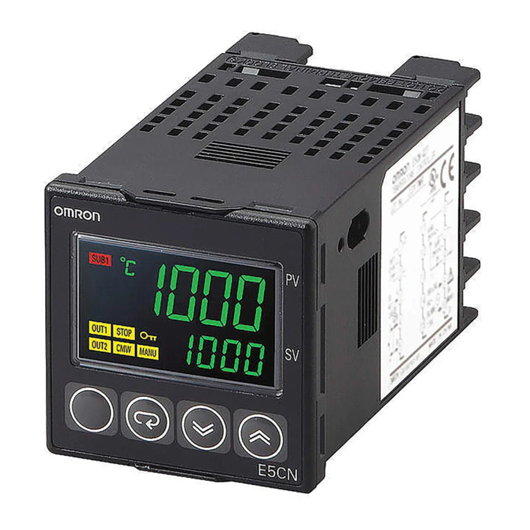 Omron E5CN-FR User manual