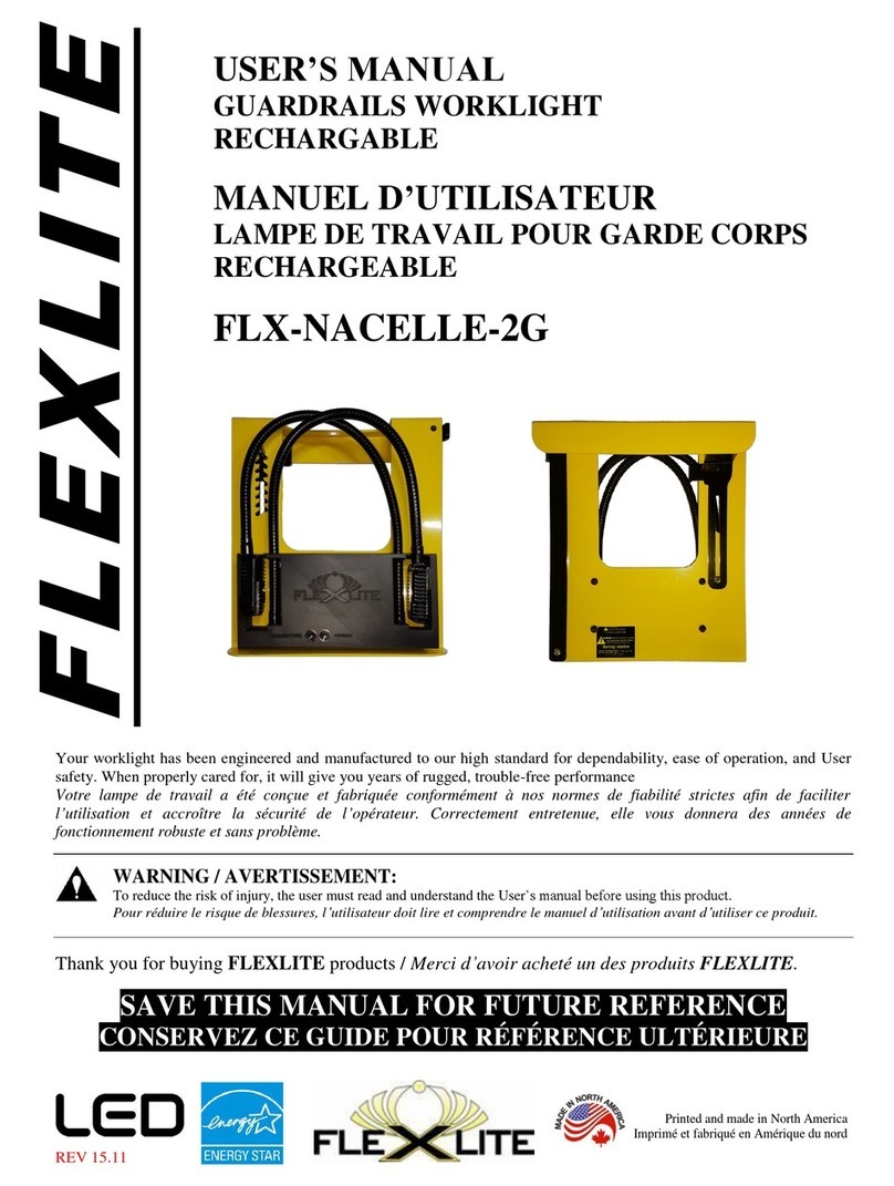 Flexlite FLX-NACELLE-2G User manual