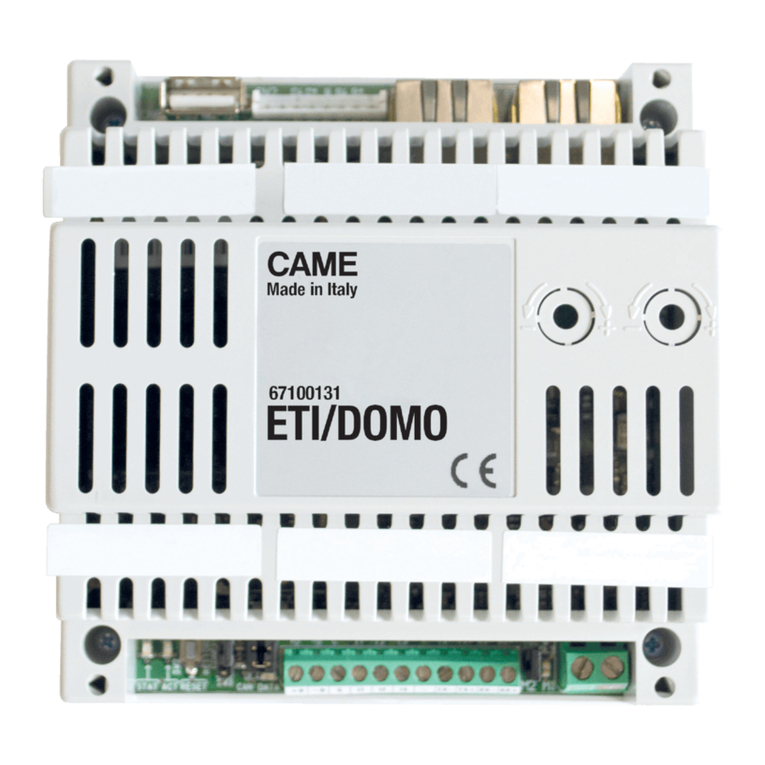 Bpt ETI-MiniSer XIP User manual