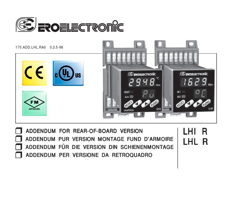 ero electronic LHI R Installation and operating instructions