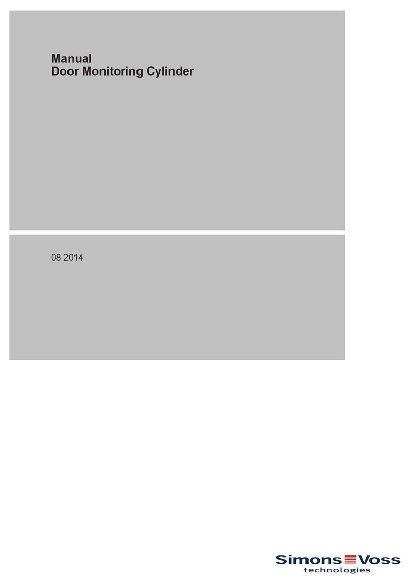 Simons Voss 3061 DM User manual Simons Voss 3061 DM User manual