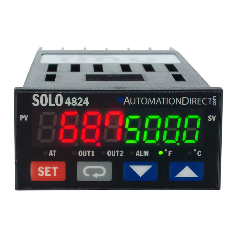 AutomationDirect SOLO SL4824 Series quick start guide