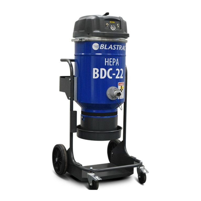 Blastrac BDC-22 operating manual