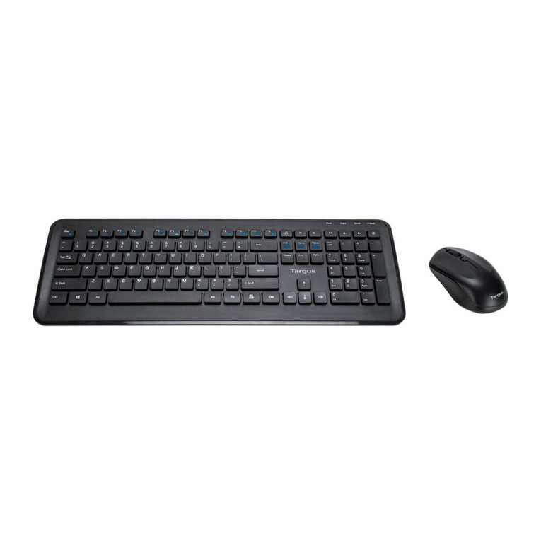 Targus KM610 User manual