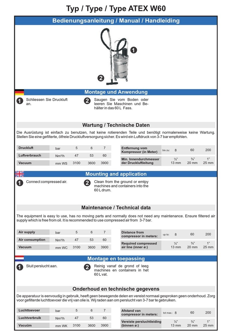 Denios ATEX W60 manual