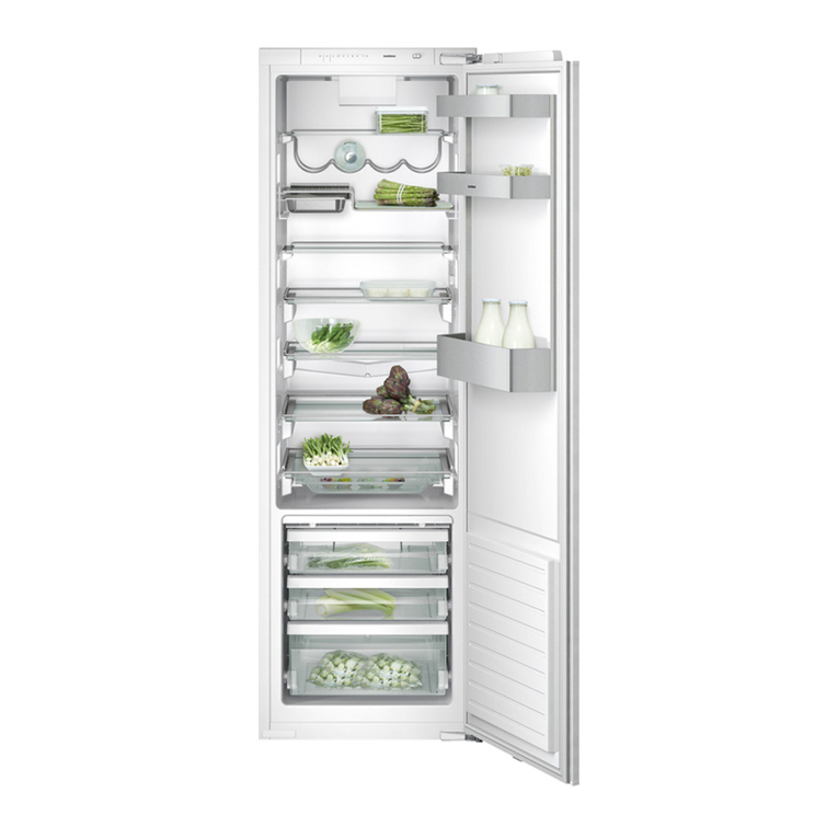 Gaggenau RC 289 User manual