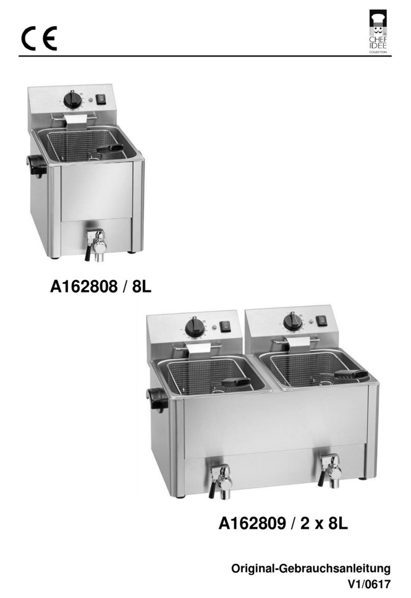 Bartscher CHEF IDEE CI2X8L User manual